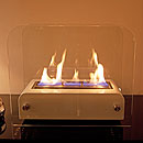 The Naked Flame Shimmer Portable Bio Ethanol Fire