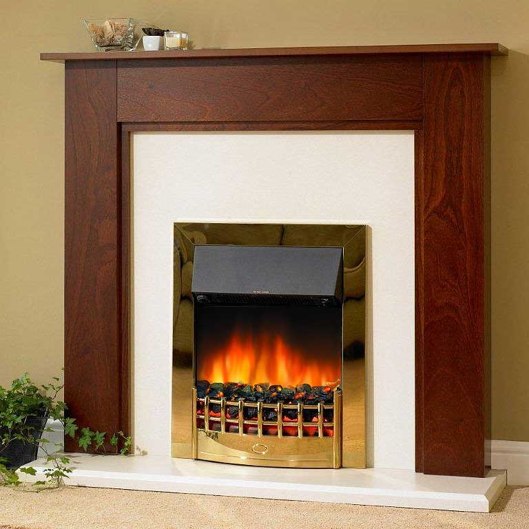 Delta Upton Electric Fireplace Suite
