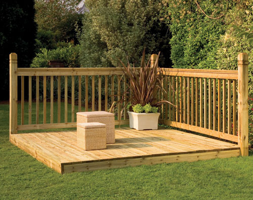 Forest Patio Deck Kit