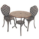Eclipse Bistro Set with 70cm Table and 2 Chairs