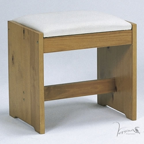Verona Upholstered Dressing Table Stool