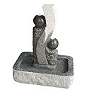 Stone and Water Centero Self Contained Granite Water Feature