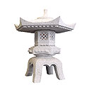 Stone and Water Rokkaku Yukimi Small Japanese Lantern