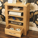 Aston Oak Home Entertainment Cabinet