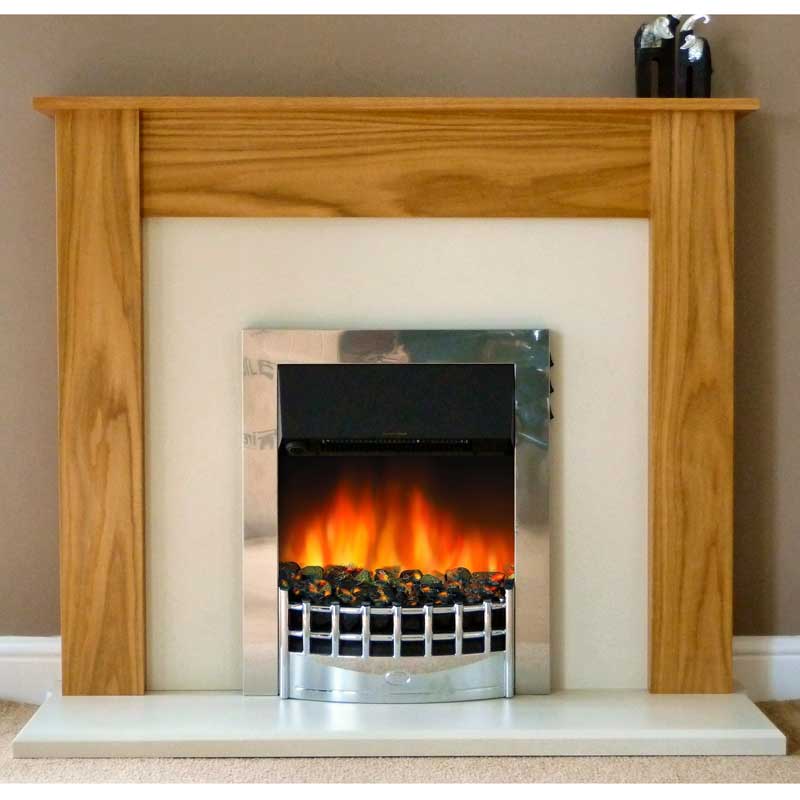 Delta Leicester Electric Fireplace Suite
