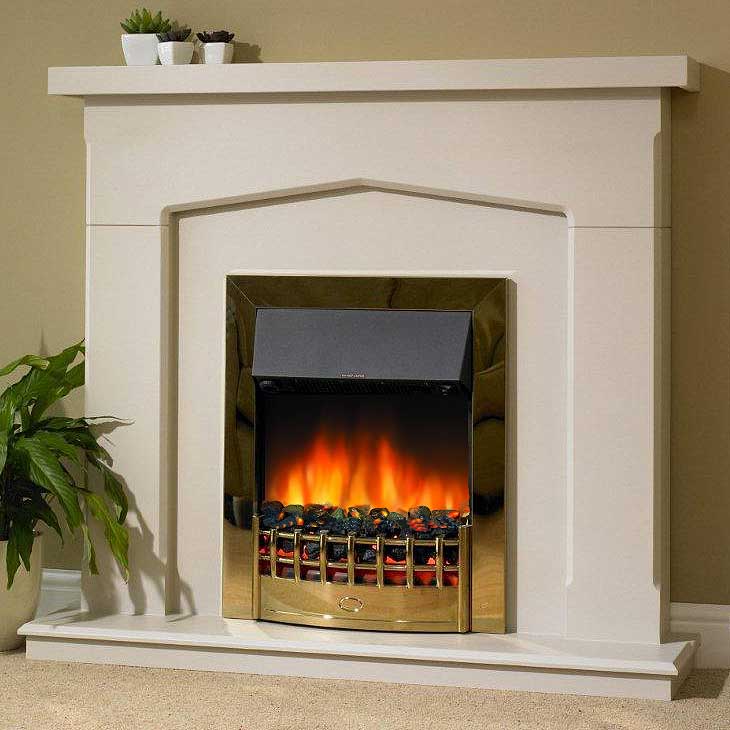 Delta Toton Electric Fireplace Suite