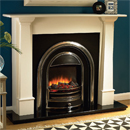 Beaucrest Marianna Electric Fireplace Suite